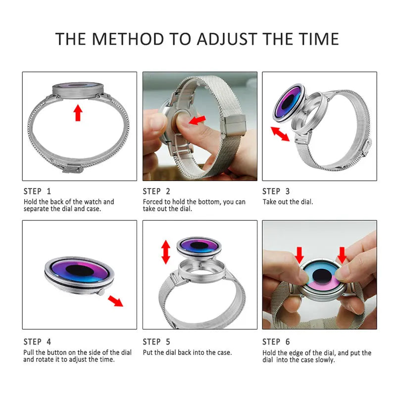 IBSO Mens Watches Top Brand Luxury Steel Mesh Strap 2021 Hide Watch-head Fashion Creative Quartz Sport Watch Men 3ATM Waterproof