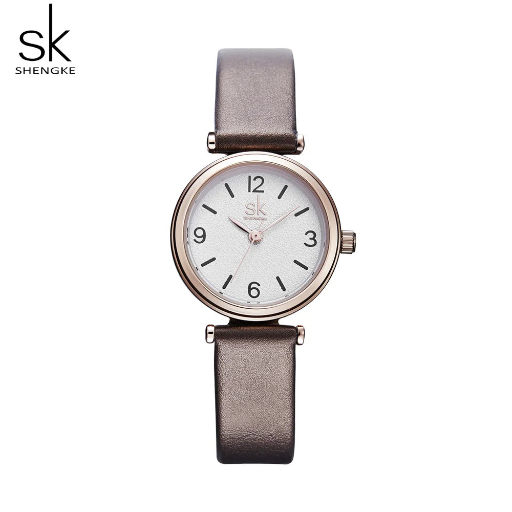 Shengke SK Female Woman's Wristwatches relogio feminino Top Brand Luxury Ladies Watch Quartz Classic Casual Analog Watches Women