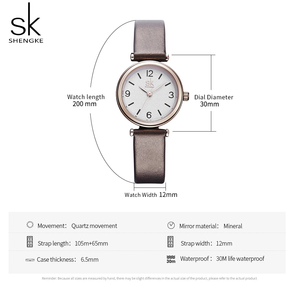 Shengke SK Female Woman's Wristwatches relogio feminino Top Brand Luxury Ladies Watch Quartz Classic Casual Analog Watches Women