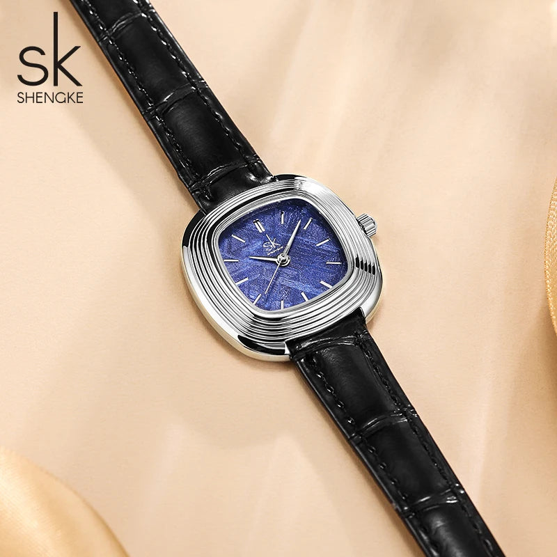 Shengke New Design Ladies Watches Fashion Style Women's Quartz Wristwatches Elegant Best Gifts Clock for Wife,Friend,Family