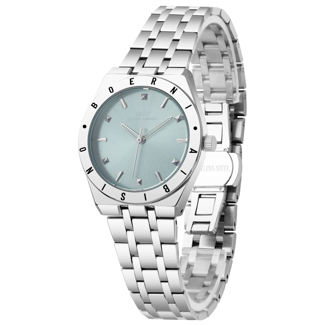 IBSO New Arrival 2026 Stainless Steel Strap Special Hour Hands 3ATM Waterproof Japan Movement S1108L