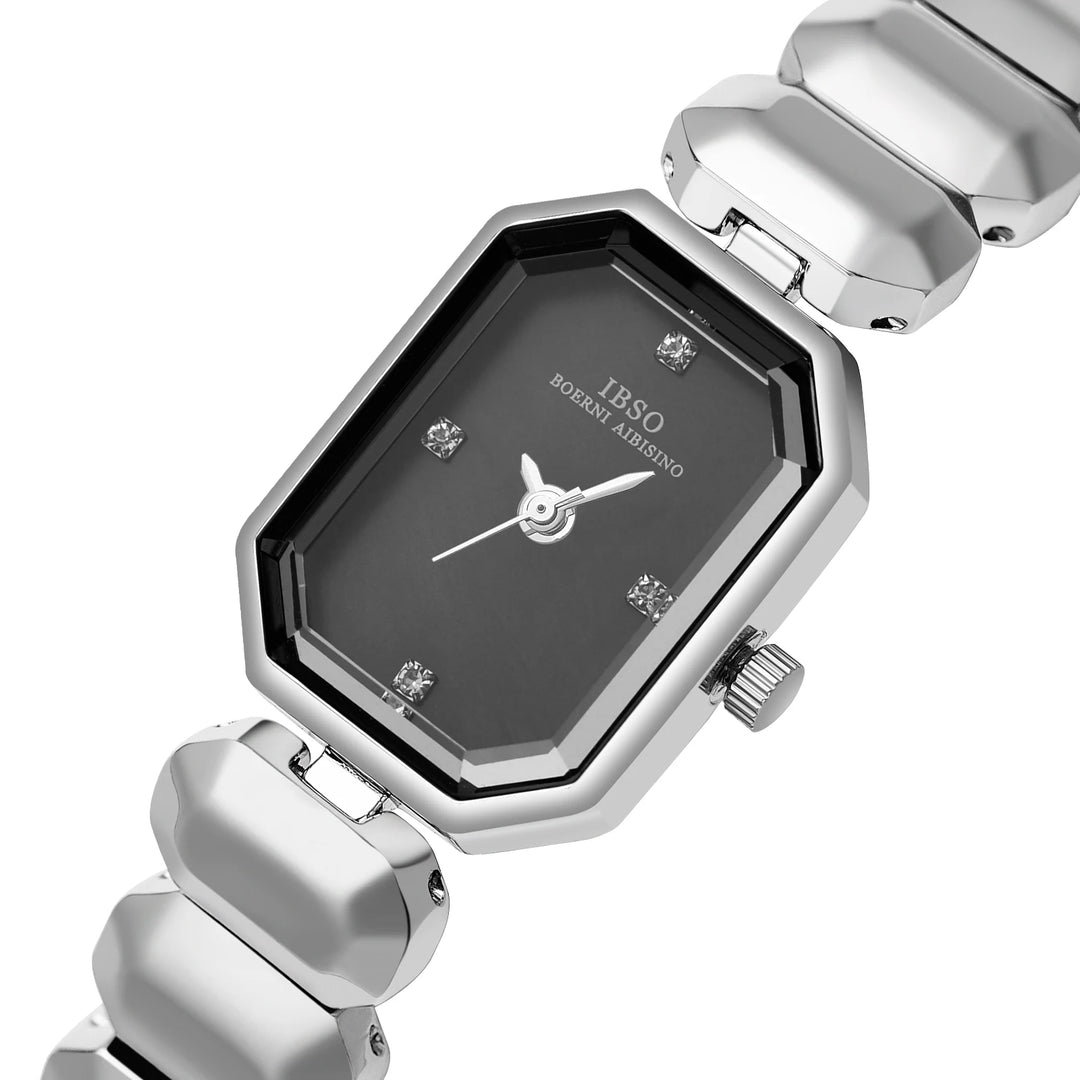 IBSO Women Special Stainless Steel Strap Women Quartz Watch Small Dial 3ATM Waterproof S1220L Hot Style 2026