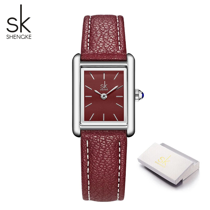 Shnegke Brand Ladies Watches Fashion Styles Women's Quartz Wristwatches Elegant Woman's Best Gifts Clock