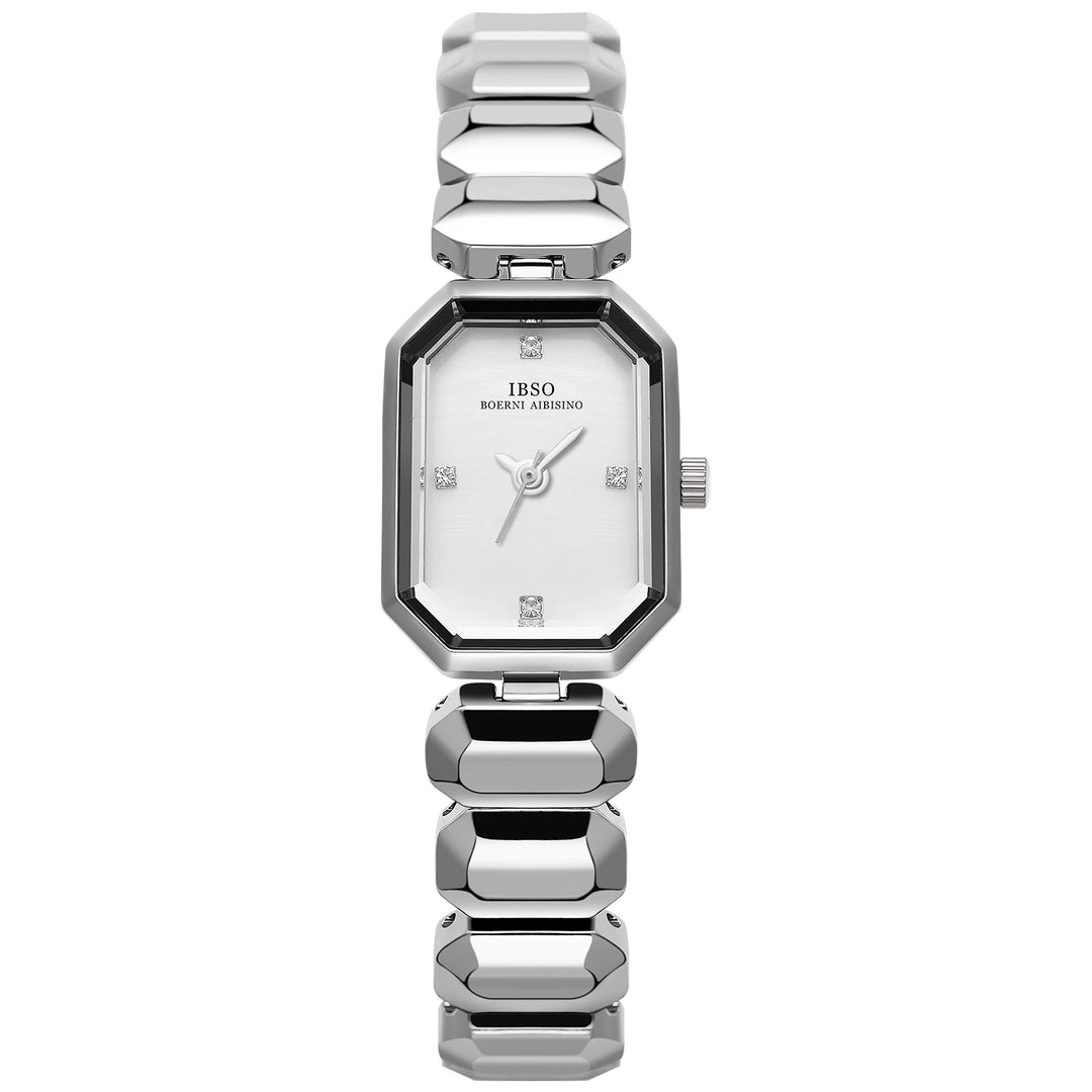 IBSO Women Special Stainless Steel Strap Women Quartz Watch Small Dial 3ATM Waterproof S1220L Hot Style 2026