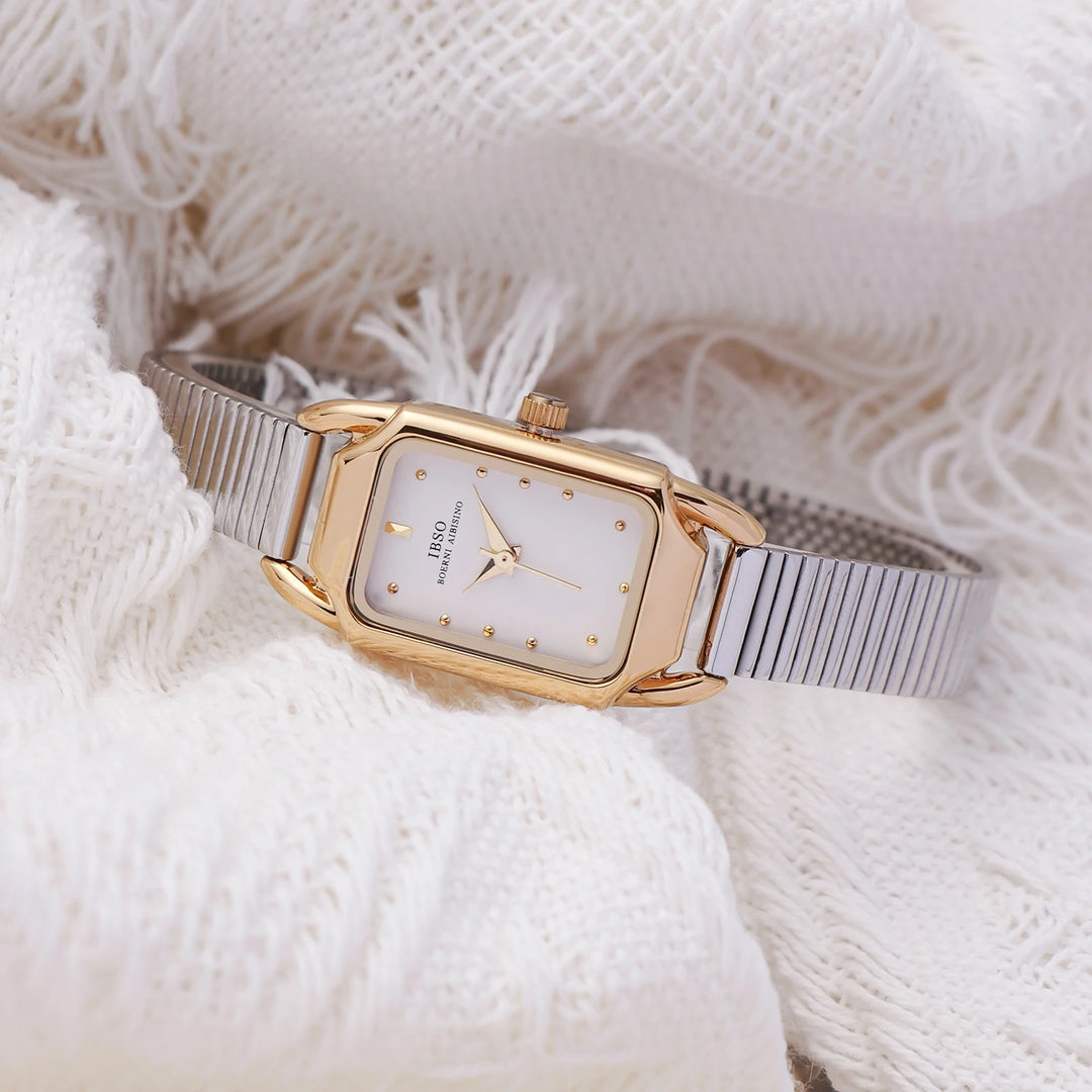 IBSO New 2026 Women Luxury Quartz Watch 3ATM Japanese Quartz Movement Stainless Steel Strap For Fashion Ladies Watch #6688