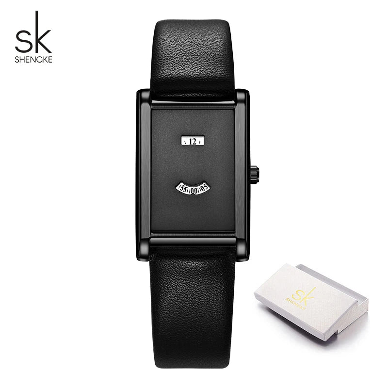 Shengke Original Design Women's Quartz Watches Fashion Style Ladies Creative Female Best Gifts Brand Clock