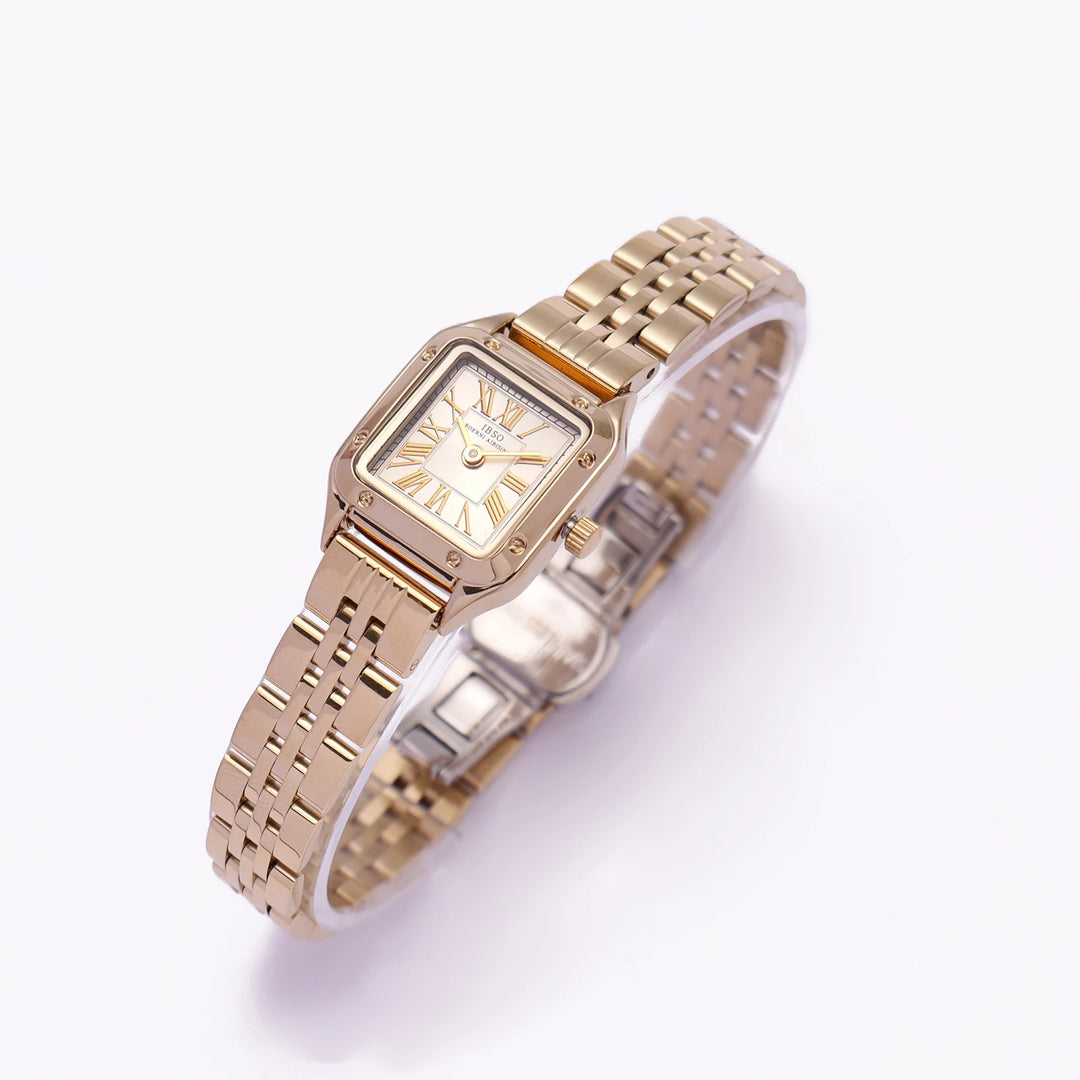 IBSO Luxury 2026 Women Quartz Watch 3ATM Waterproof Japanese New Movement New Ladies Watch Solid Stainless Steel Strap Fashion