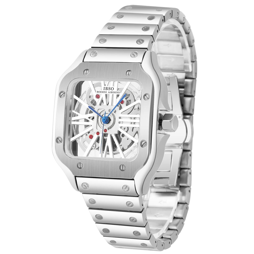 IBSO Men Luxury Watches 2026 New Arrival Style Classical 3ATM Waterproof Stainless Steel Band Original Movement