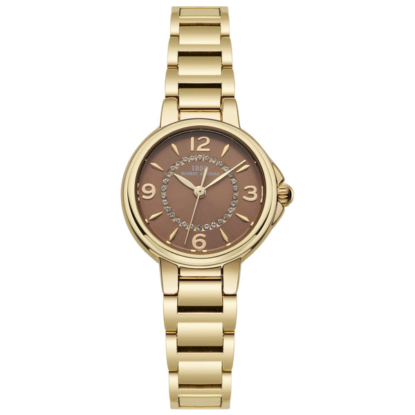 Ibso luxury 2026 women quartz watch elegant stainless steel strap 3atm waterproof wholesale free shipping lady clock s1133l