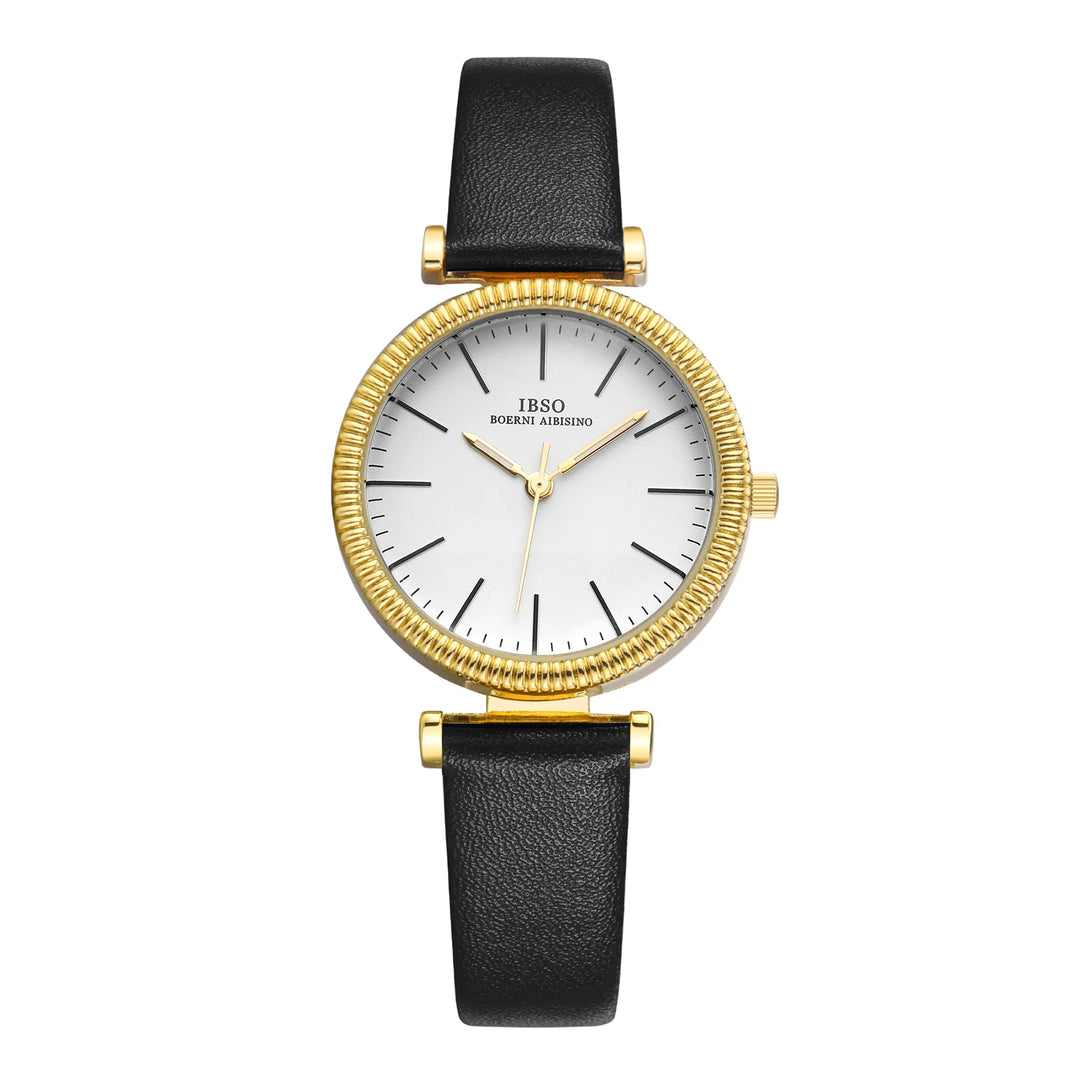 IBSO Women Wholesale 2022 New Quartz Watches Luxury Simple Watch Ladies 3ATM Waterproof Japanese Quartz Movement Luminous Hands