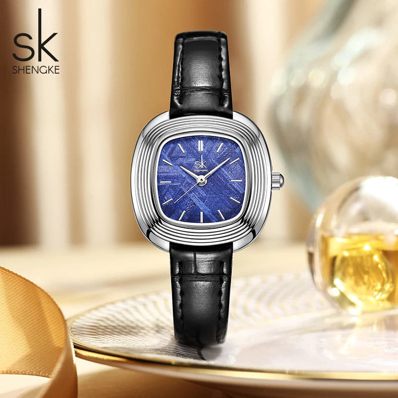 Shengke New Design Ladies Watches Fashion Style Women's Quartz Wristwatches Elegant Best Gifts Clock for Wife,Friend,Family