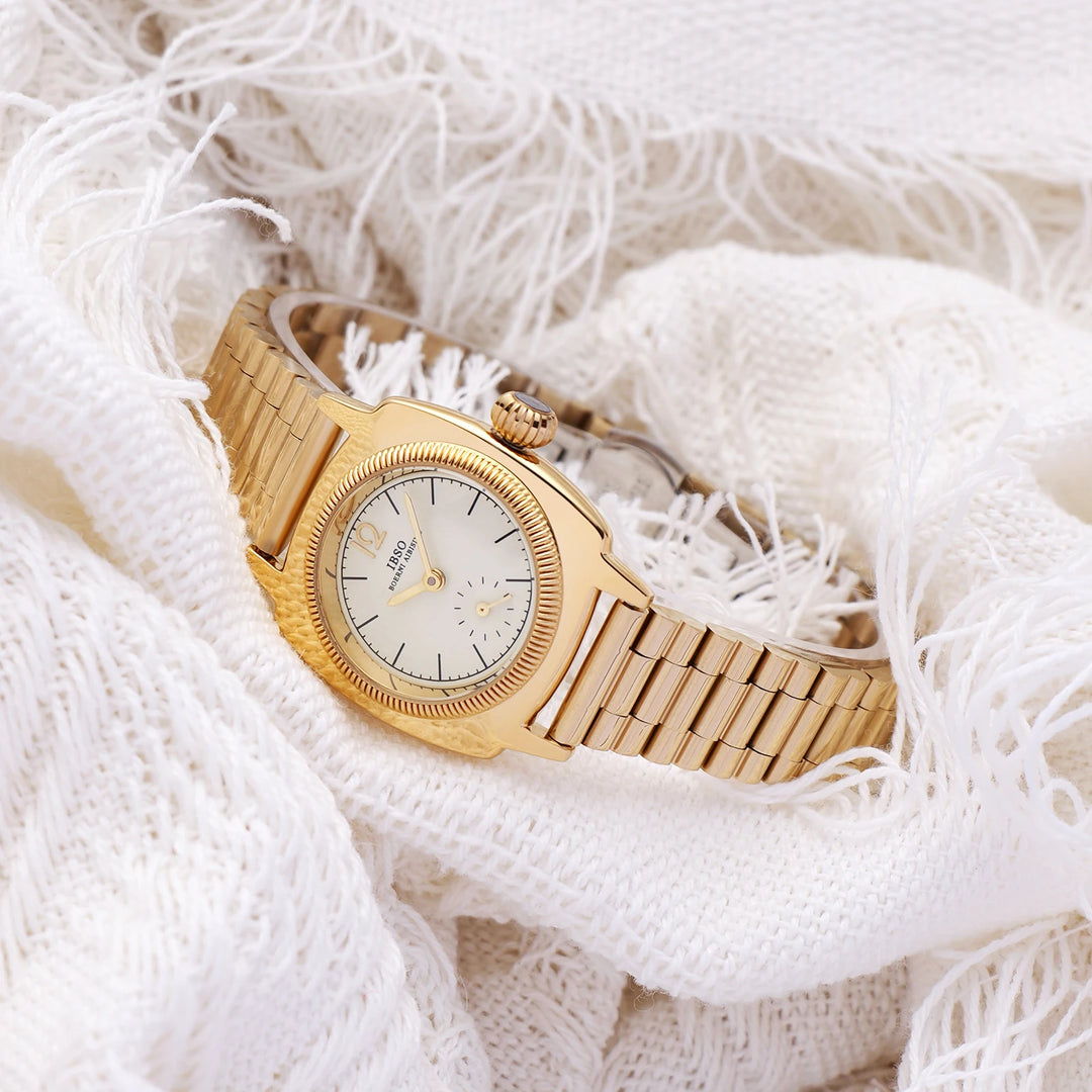 IBSO Luxury Women Quartz Watch 3ATM Waterproof Stainless Steel Strap Special Japanese Quartz Movement