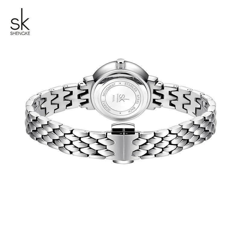 Shengke New Fashion Style Ladies Watches Top Brand Women's Quartz Wristwatches New Original Design Female Best Gifts Clock