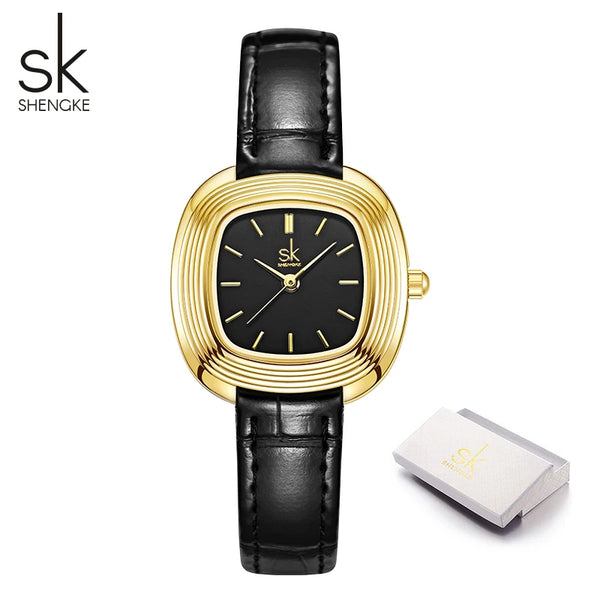 Shengke new design ladies watches fashion style women's quartz wristwatches elegant best gifts clock for wife,friend,family