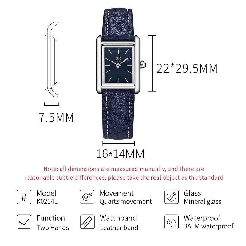 Shnegke Brand Ladies Watches Fashion Styles Women's Quartz Wristwatches Elegant Woman's Best Gifts Clock