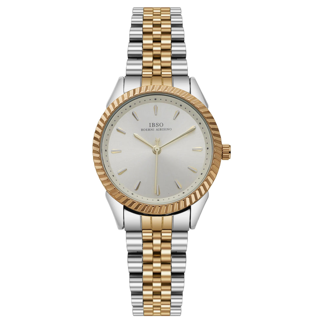 IBSO Women Wholesale 2026 Japanese Quartz Movement Quartz Watches Luxury Stainless Steel Band 3ATM Waterproof Luminous Hands