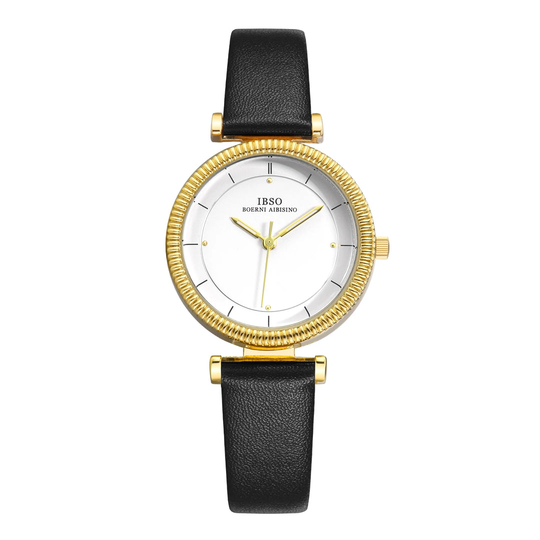 IBSO Women Wholesale 2022 New Quartz Watches Luxury Simple Watch Ladies 3ATM Waterproof Japanese Quartz Movement Luminous Hands