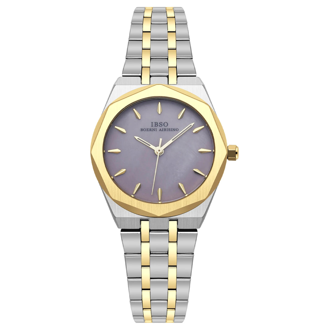 IBSO 2026 Women Quartz Watches 3ATM Japanese Made Movement Stainless Steel Strap Gold Lady Wristwatches Gift For Mother's Day