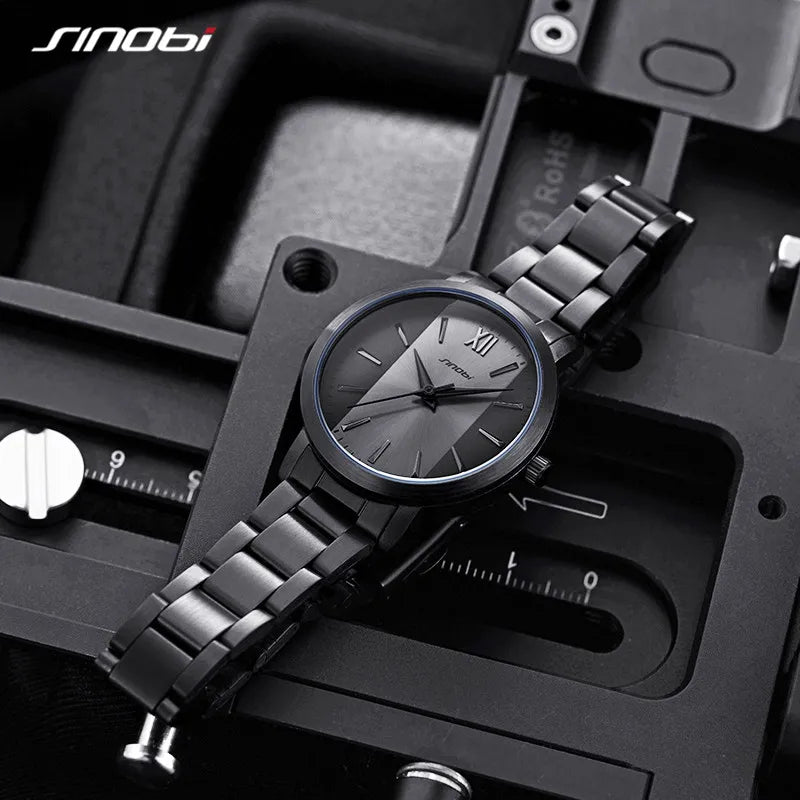 Sinobi Fashion Women's Watches Original Design Elegant Woman Quartz Wristwatches Best Gifts Clock for Wife Relogio Feminino
