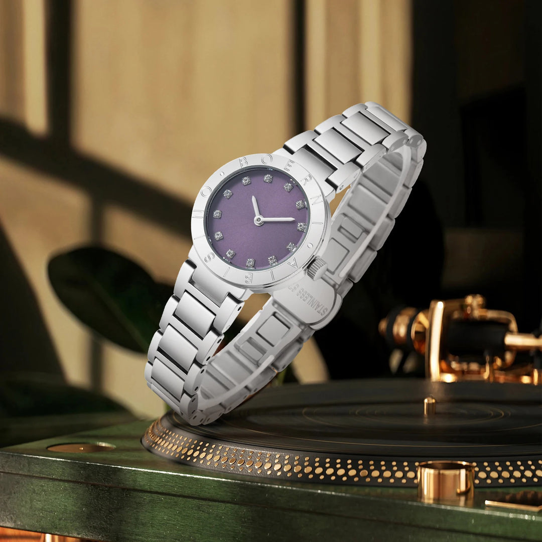 IBSO Women Round Stylish 2026 Quartz Watch 3ATM Waterproof Original Japan Movement Stainless Steel Strap S1039L