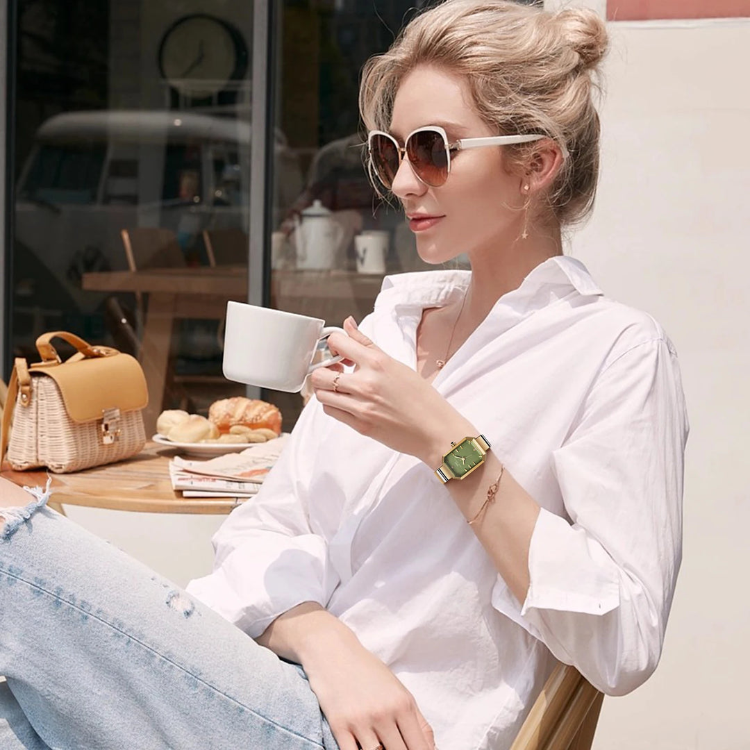 2026 Wholesale Women Luxury Quartz Watches 3ATM Waterproof Japanese Movement High Quality Stainless Steel Strap Small Dial