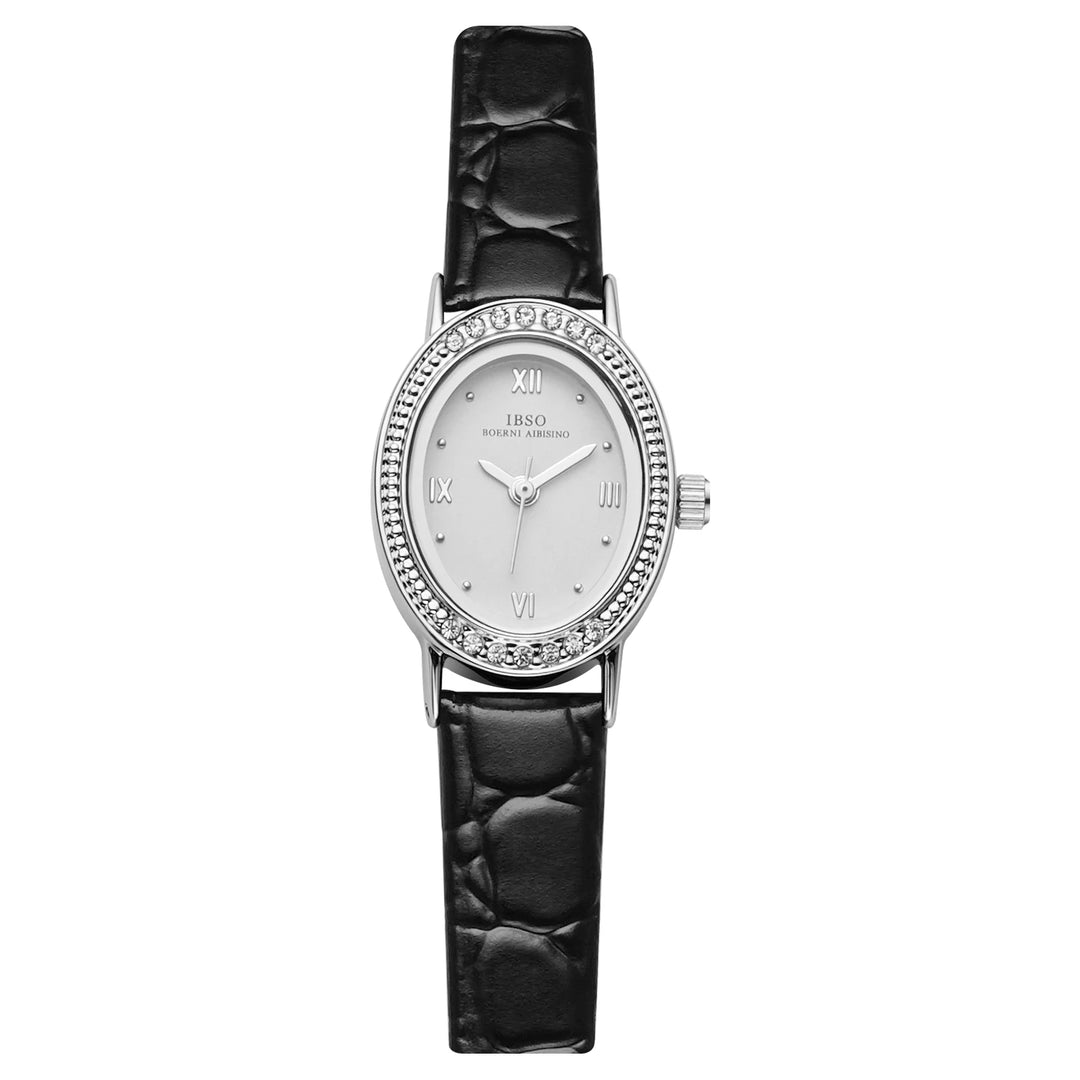 IBSO Women Small Elegant Quartz Watches Genuine Leather Strap 3ATM Waterproof Wholesale 2025 New Fashion Lady WristWatches