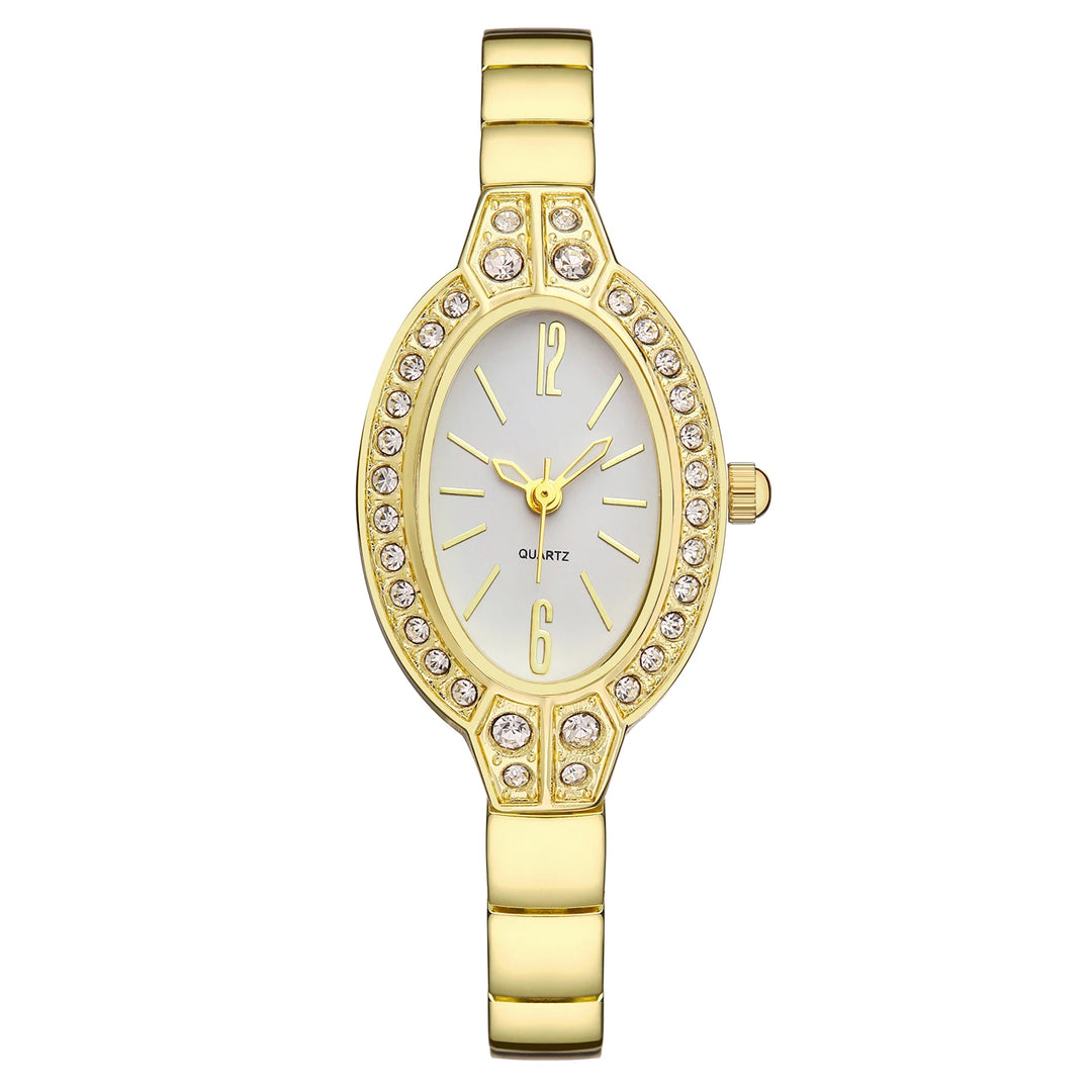 IBSO No Logo Version Cheap Watches Special Price For Women Alloy Strap Quartz Movement 3ATM Waterproof Oval Dial Ladies Watch