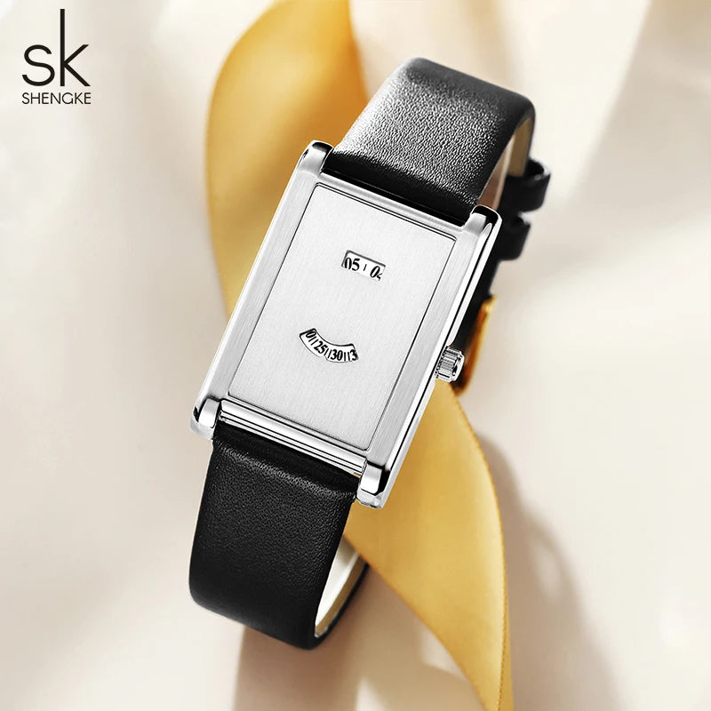 Shengke Original Design Women's Quartz Watches Fashion Style Ladies Creative Female Best Gifts Brand Clock
