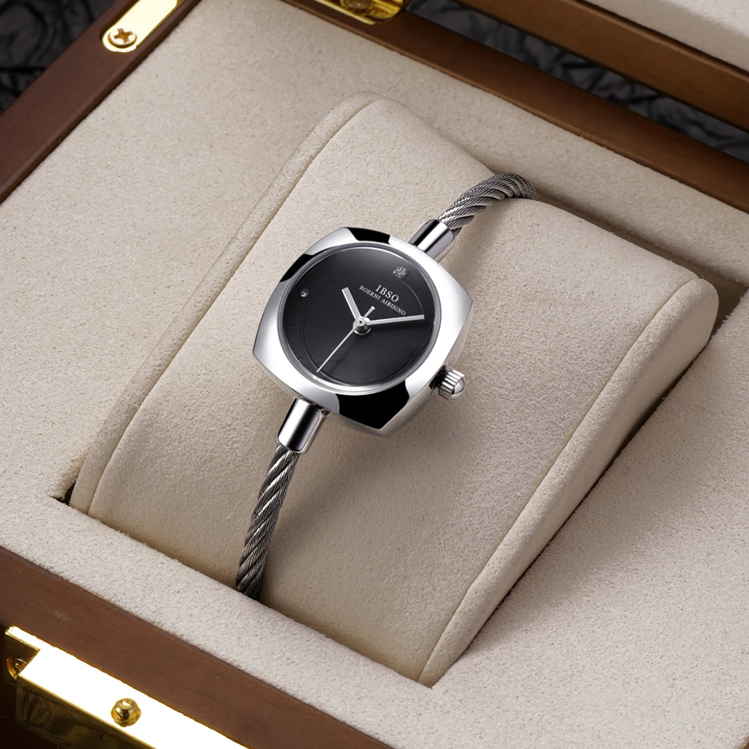 IBSO Women 2026 Bracelet Quartz Watch Elegant Wristwatch Japanese Movement 3ATM Waterproof Stainless Steel Strap