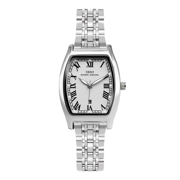 Ibso new style women luxury quartz watches japanese movement 3atm waterproof stainless strap watch ladies luminous dial 9388
