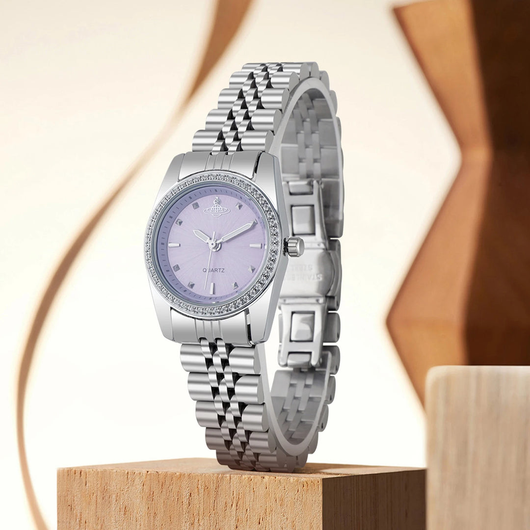 IBSO 2026 New Women Quartz Watches Luminous Hands Stainless Steel Strap Japanese Quartz Movement 3ATM Waterproof Watch Ladies