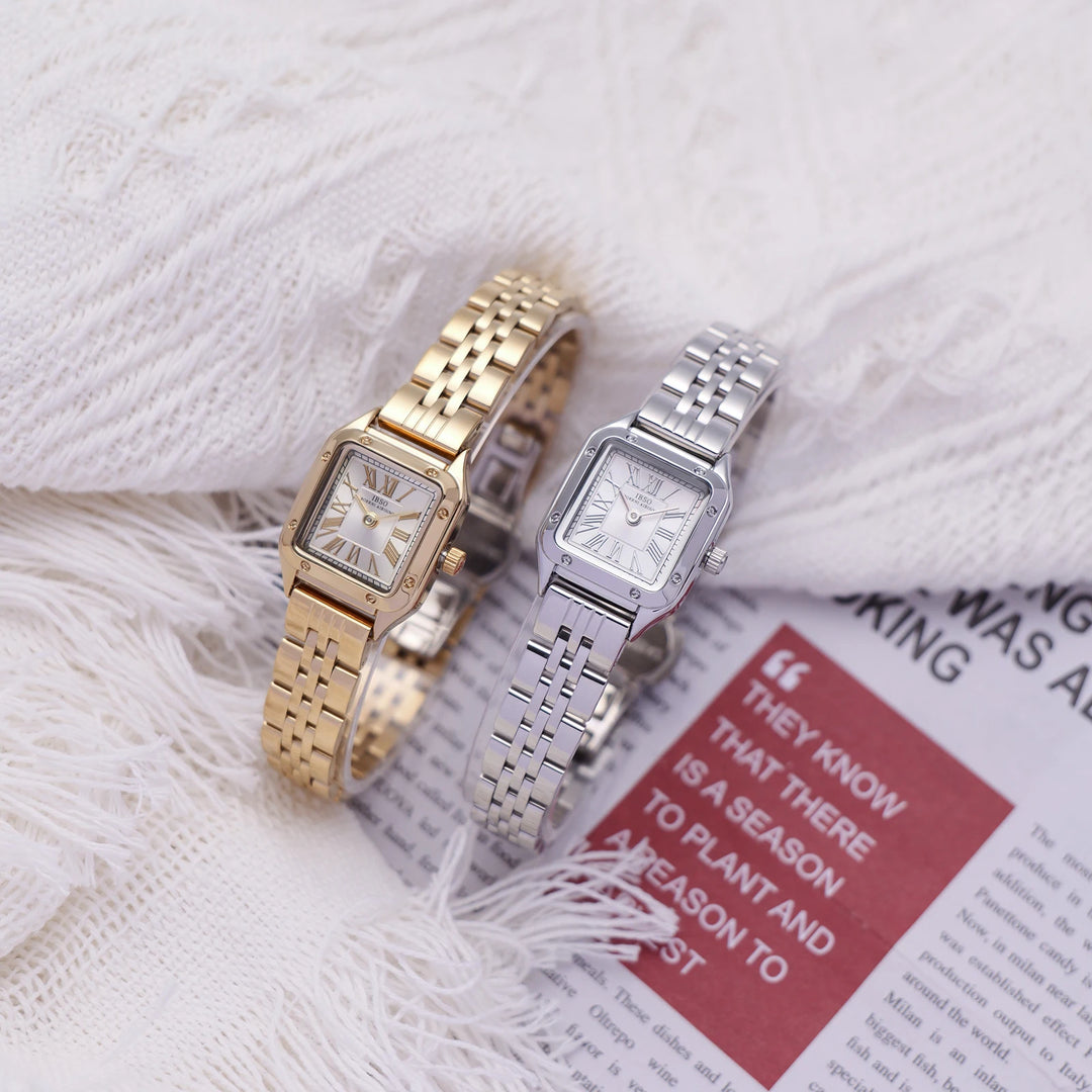 IBSO Luxury 2026 Women Quartz Watch 3ATM Waterproof Japanese New Movement New Ladies Watch Solid Stainless Steel Strap Fashion