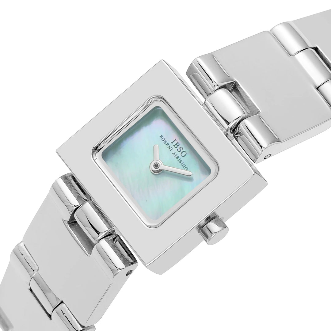 IBSO 2025 Luxury Women Quartz Watch 3ATM Waterproof Lady WristWatches Seiko Movement Stainless Steel Strap Alloy Case S1052L