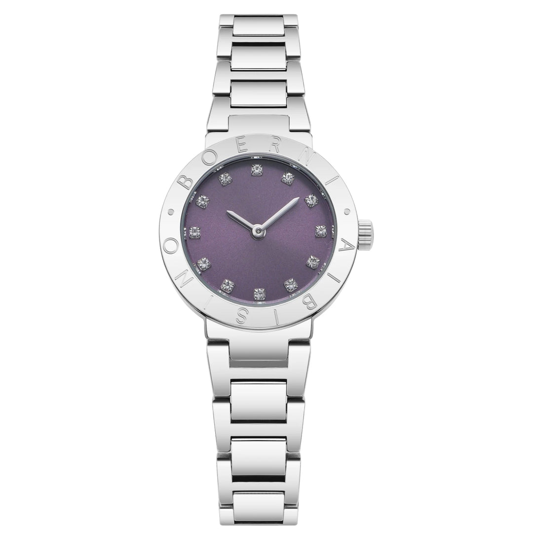 IBSO Women Round Stylish 2026 Quartz Watch 3ATM Waterproof Original Japan Movement Stainless Steel Strap S1039L