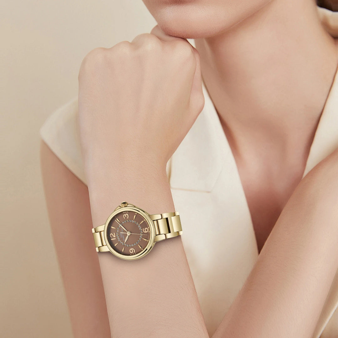 IBSO Luxury 2026 Women Quartz Watch Elegant Stainless Steel Strap 3ATM Waterproof Wholesale Free Shipping Lady Clock S1133L