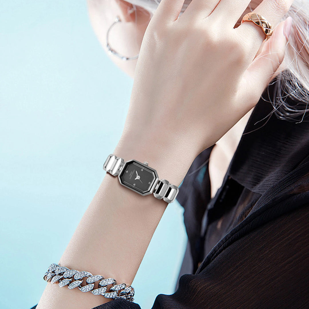 IBSO Women Special Stainless Steel Strap Women Quartz Watch Small Dial 3ATM Waterproof S1220L Hot Style 2026